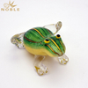 Unique Animal Hand Blown Glass Frog As Birthday Gifts