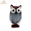 Animal Hand Blown Glass Owl As Home Decoration