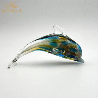 Sea Animal Hand Blown Glass Dolphin As Souvenir Gifts