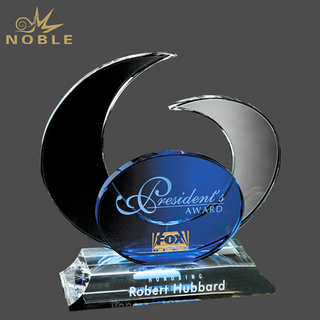 Crystal Danbury Rectangle Award