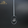 Hot Sale Engraved Crystal Ornament With Ribbon