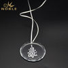 Cheap Engraved Crystal Ornament With Ribbon