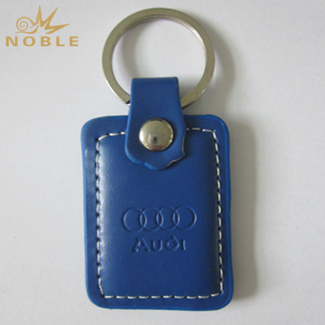Leather Metal Key Chain Keychain