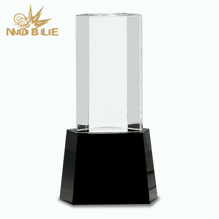 Blank Custom Crystal Corporate Trophy
