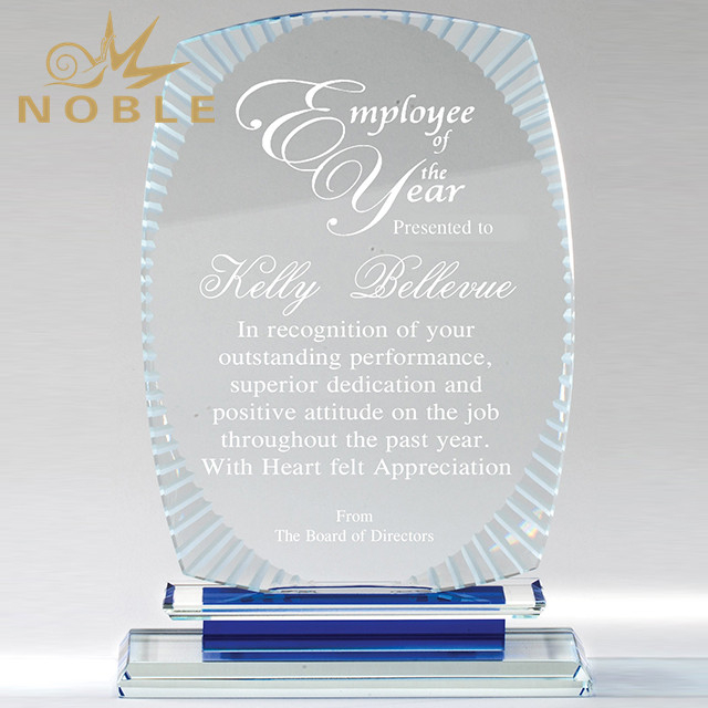 New Custom Crystal Corpoarete Trophy