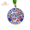 Soccer Sports Medal With Custom Ribbon