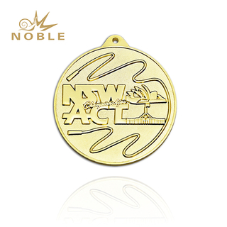 Customized Gold Zinc Alloy Medal