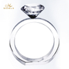 Metal Round Ring Trophy with Diamond