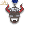 Custom Bull Metal Medal 