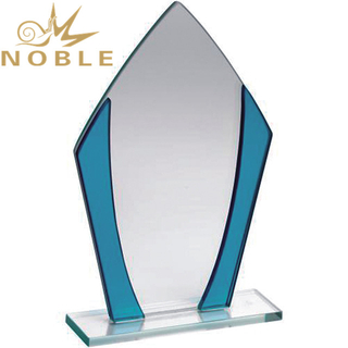 Custom Jade Glass Plaque Award with Free Engraving 