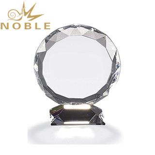 Custom sunflower crystal award