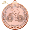 Bronze Color Bicycle Sports Custom Design Medal