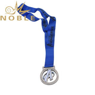 Custom 3d Medal With Sublimation Ribbon