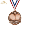 Gold Silver Pickleball Medal