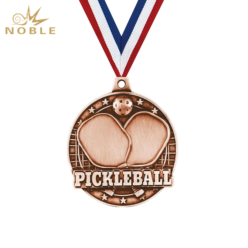 Gold Silver Pickleball Medal