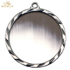 Blank Silver Metal Custom Medal
