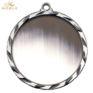 Blank Silver Metal Custom Medal