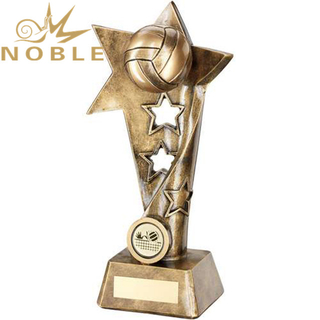 Resin Volleyball Trophy star Awards