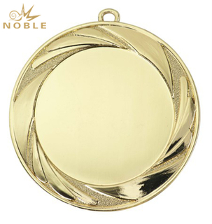 Custom Logo Blank Gold Medal
