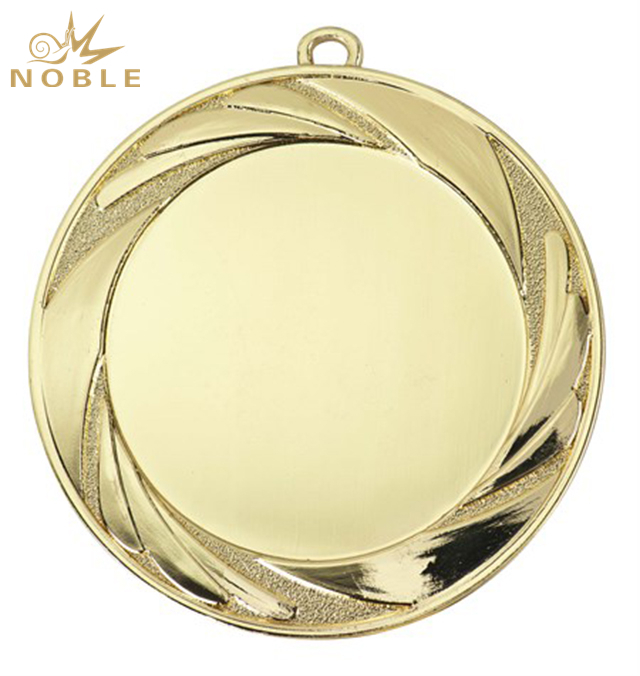 Custom Logo Blank Gold Medal