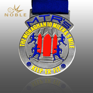 Noble Sports event Custom Marathon Medal
