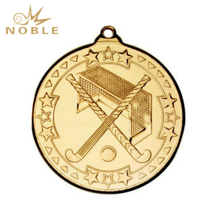 New Design Metal Gold Hockey Medal