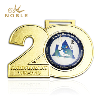 20th Anniversary Judo Tornament Medal