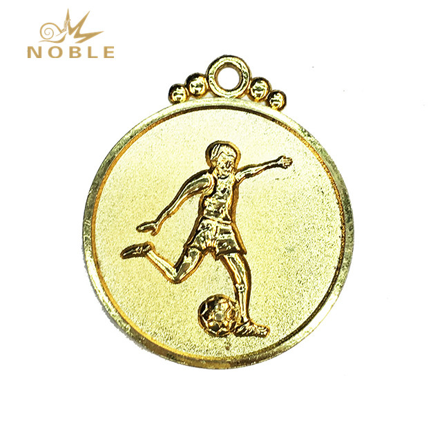 Soccer Gold Sports Design Medal