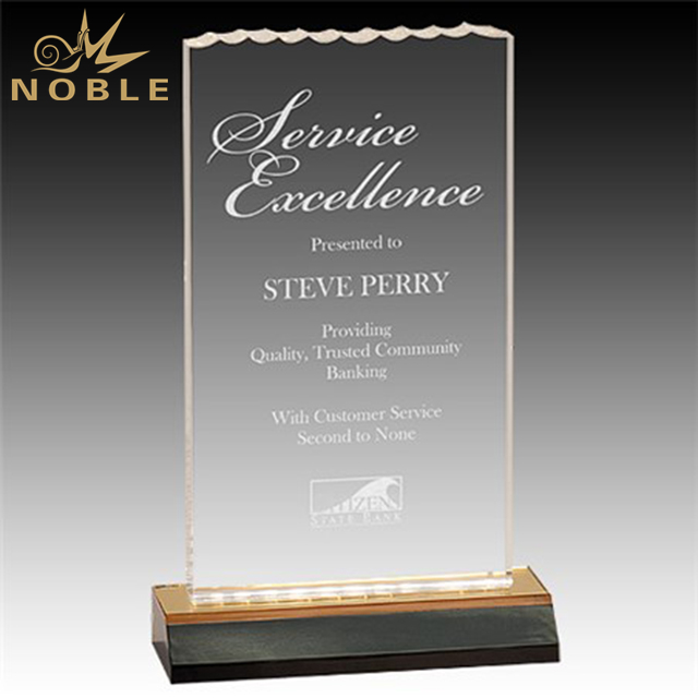 22---2A-TAC044-Clear Acrylic with Gold Reflection Mirrored Base