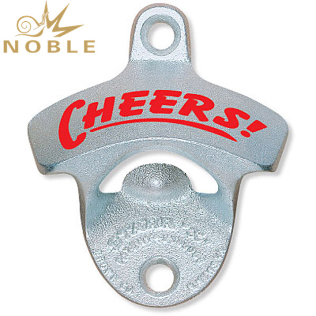 Silver Plated Metal Bottle Opener