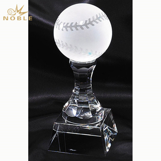 K9 Sports Custom Crystal Baseball Award 