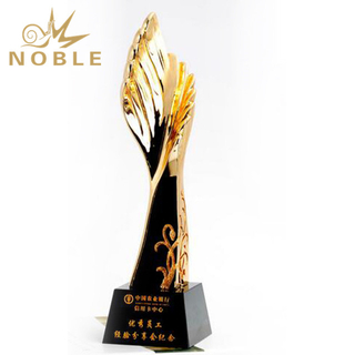 Hot Sale Custom Engraved Awards Resin Trophy