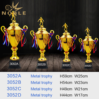 Metal Soccer Trophy