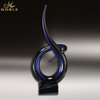New Design Art Glass Hand Blown Glass Trophy