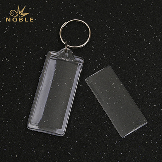 Blank Custom Plastic Acrylic Keychain