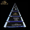 Custom Killarney Crystal Corporate Trophy Gillespie Pyramid Award