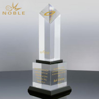 Tower Crystal Corporate Trophy