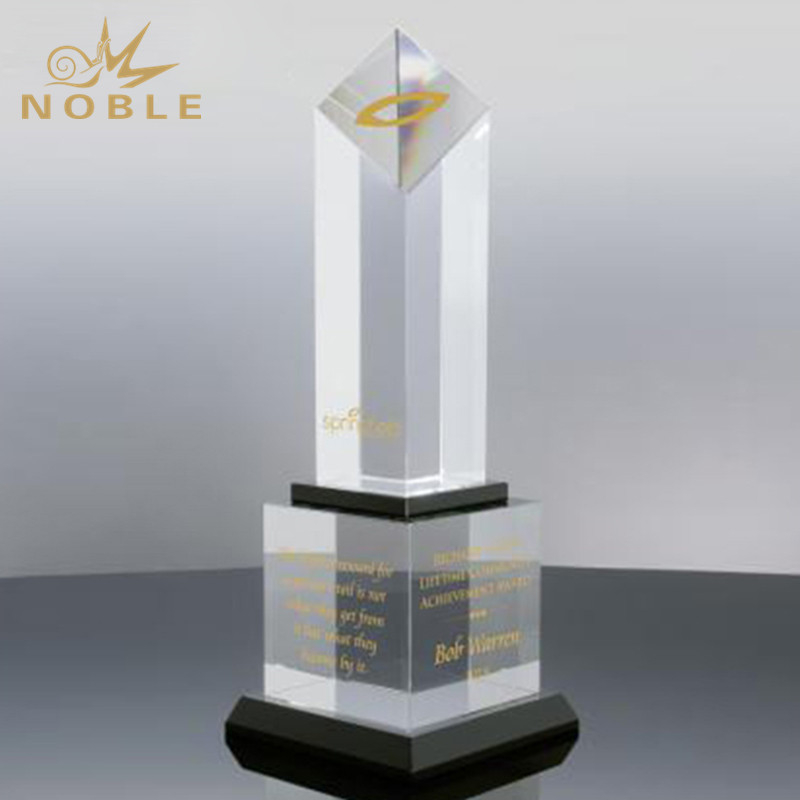 Tower Crystal Corporate Trophy