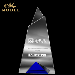 Blue Skyward Crystal Award