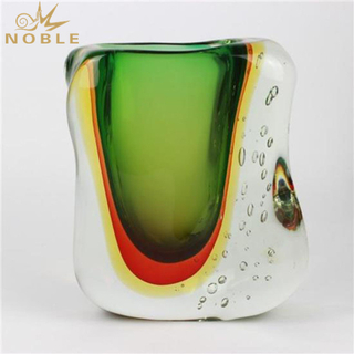 New Artistic Vase Art Hand Blown Glass Trophy 