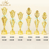 Customized Three Sizes Metal Trophy Cups