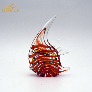 New Design Art Glass Fish Sculpture