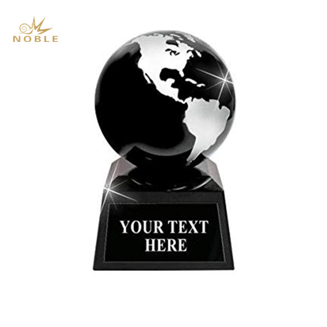 Crystal Earth Globe Trophy 