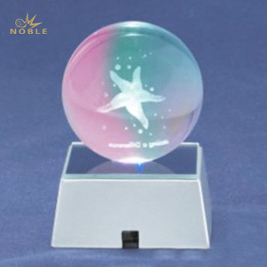 Colorful Crystal Globe Trophy Award