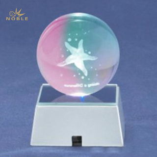 Colorful Crystal Globe Trophy Award