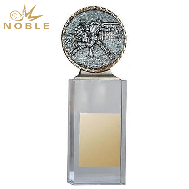 188---NB-SSY082 MEDAL & CRYSTAL 16.5cm CRYSTAL collumn for any 60mm medal