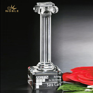 Ionic Column Crystal Award