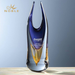 Engraved Retirement Vase Artglass
