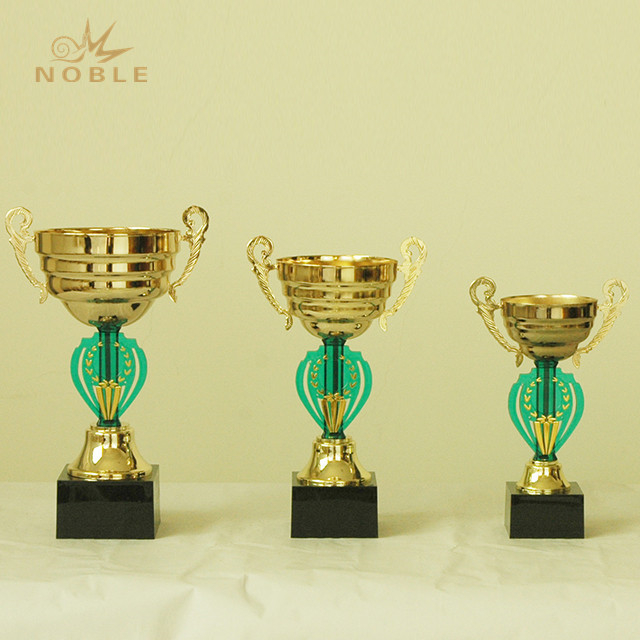  Metal Trophy Sports Cup on Black Base