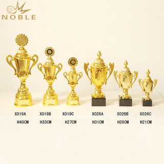 Different Sizes Gold Trophy Cups